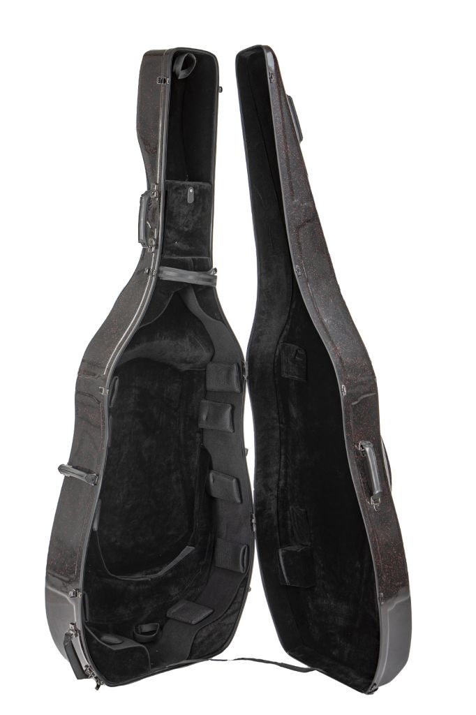 Contrabas koffer carbon C 3/4 4/4 - Afbeelding 4