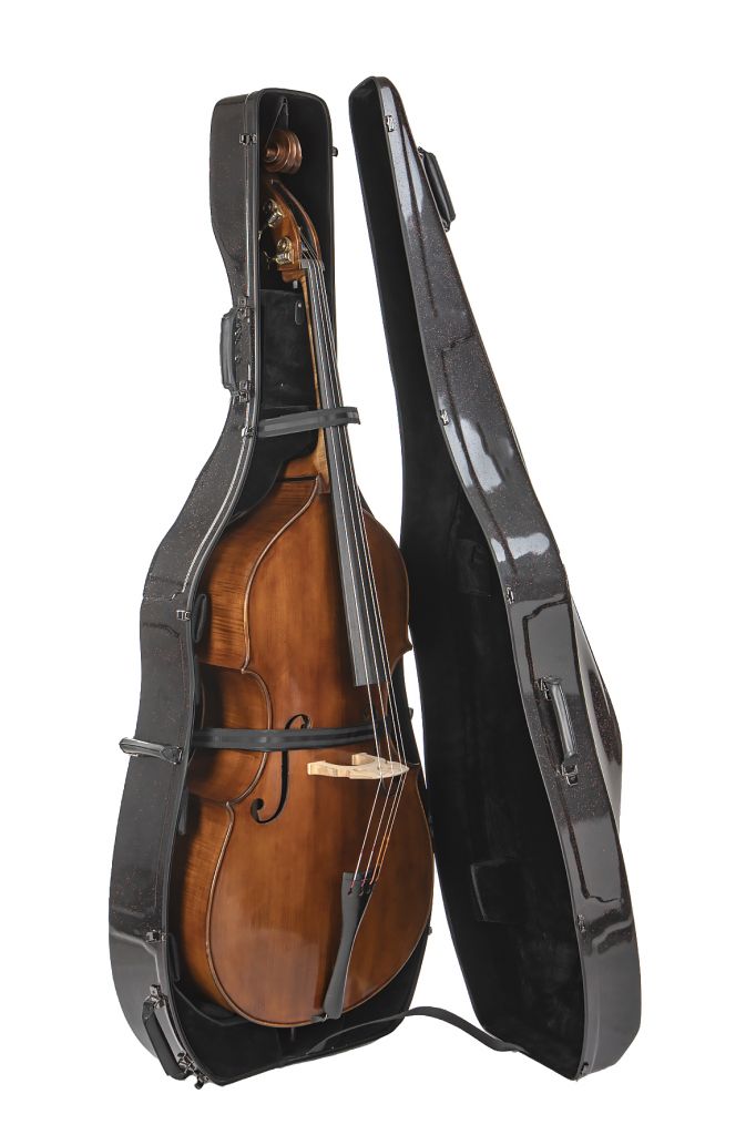 Contrabas koffer carbon C 3/4 4/4 - Afbeelding 5